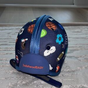 SafeheadBABY Blue Sports-Themed Helmet